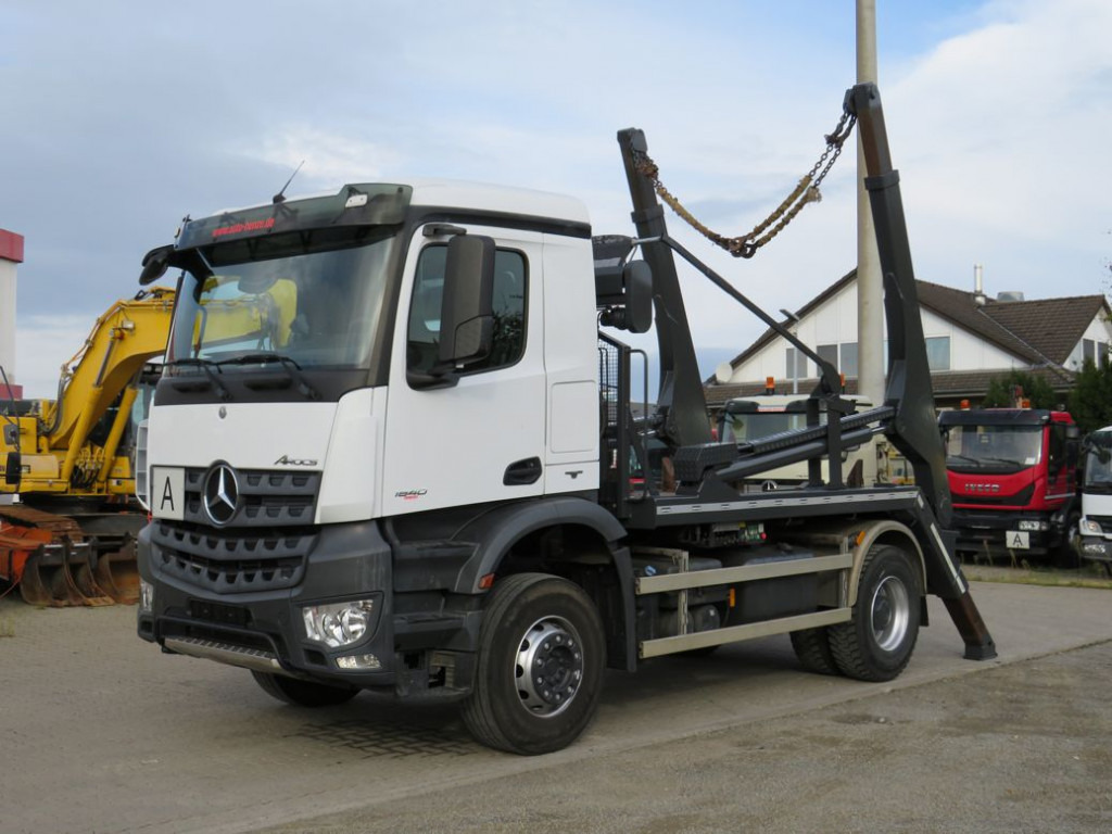 MERCEDES-BENZ Actros 1840 K 4x2 Absetzkipper Euro 6 - Skip loader truck: picture 1 MERCEDES-BENZ Actros 1840 K 4x2 Absetzkipper Euro 6 - Skip loader truck: picture 1
