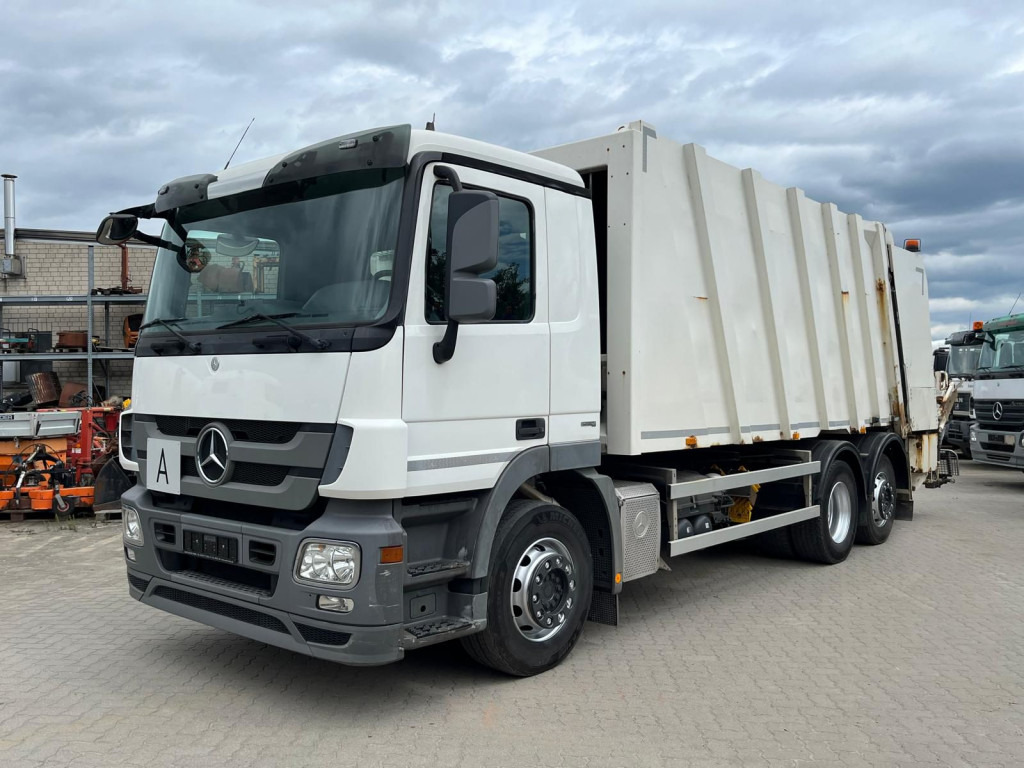 MERCEDES-BENZ Actros 2532 L 6x2 Müllwagen Faun Powerpress 25m³ - Refuse truck: picture 1 MERCEDES-BENZ Actros 2532 L 6x2 Müllwagen Faun Powerpress 25m³ - Refuse truck: picture 1