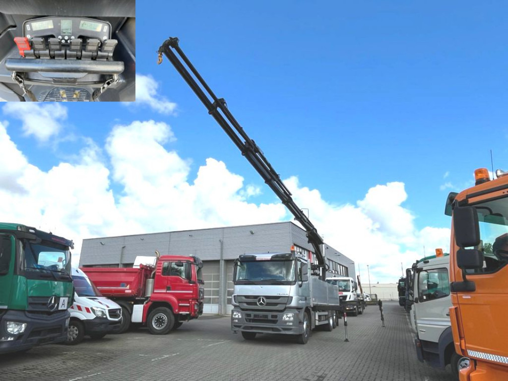 MERCEDES-BENZ Actros 2546 L 6x2  Pritsche Heckkran Hiab 288 6xhyd - Dropside/ Flatbed truck, Crane truck: picture 1 MERCEDES-BENZ Actros 2546 L 6x2  Pritsche Heckkran Hiab 288 6xhyd - Dropside/ Flatbed truck, Crane truck: picture 1
