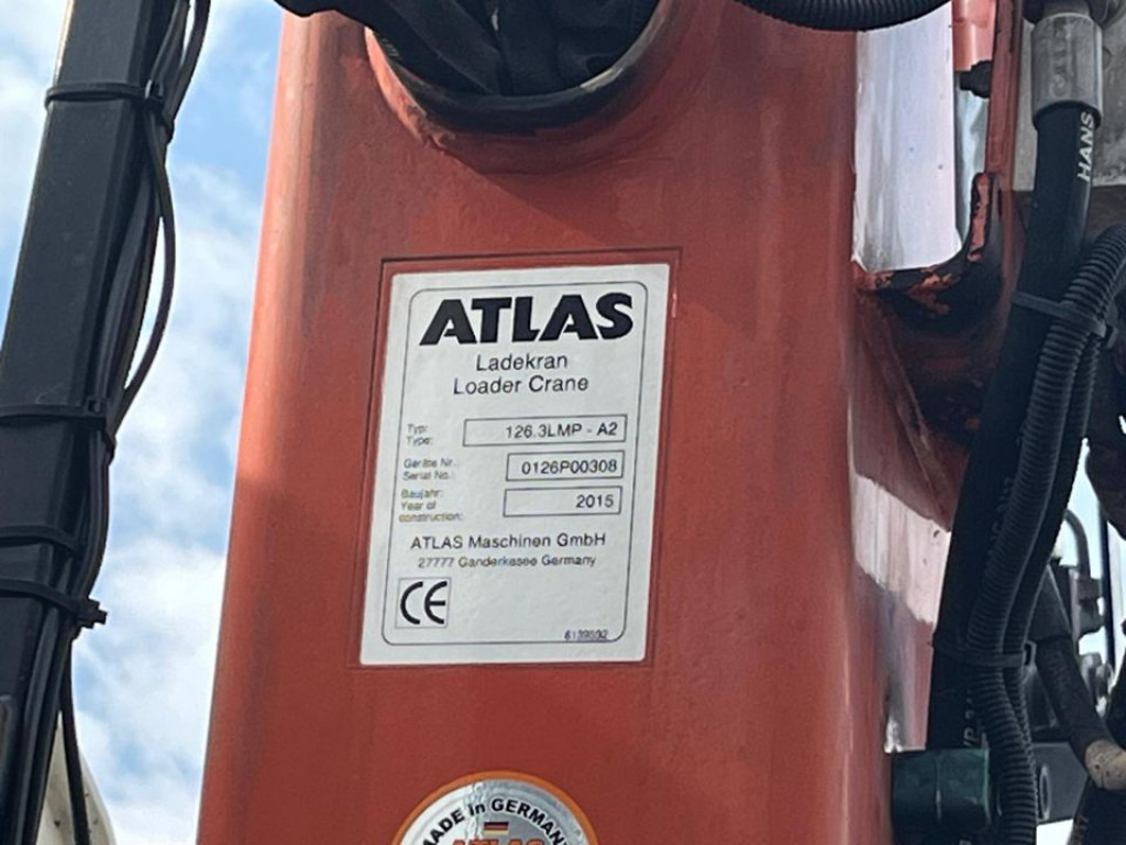 MERCEDES-BENZ Arocs 1835 K 2-Achs Kipper Kran Atlas 126.3 - Tipper, Crane truck: picture 5 MERCEDES-BENZ Arocs 1835 K 2-Achs Kipper Kran Atlas 126.3 - Tipper, Crane truck: picture 5