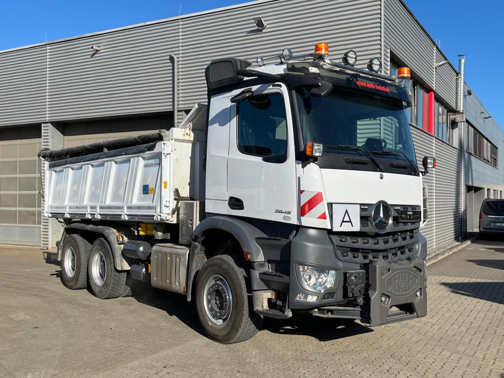 MERCEDES-BENZ Arocs 2645 K 6x4 3-Achs Kipper gr. Meiller Bordmatik 2 Stempel - Tipper: picture 5 MERCEDES-BENZ Arocs 2645 K 6x4 3-Achs Kipper gr. Meiller Bordmatik 2 Stempel - Tipper: picture 5