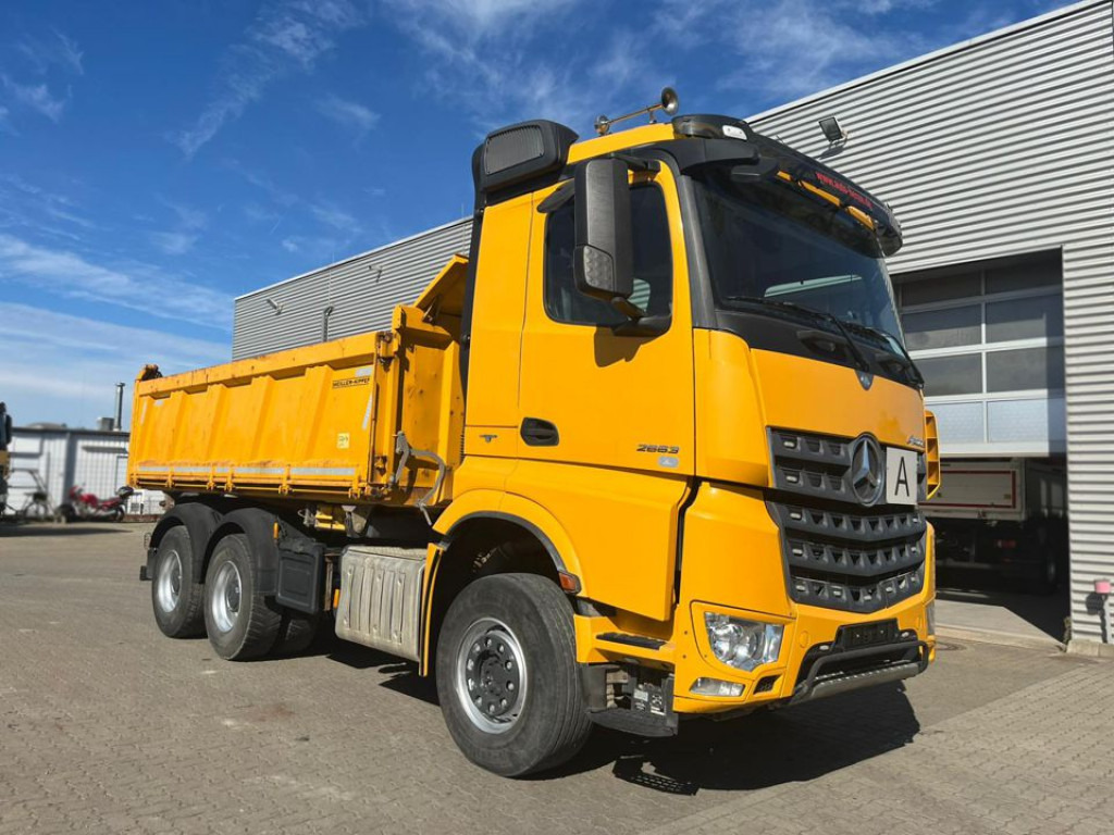MERCEDES-BENZ Arocs 2663 6x4 3-Achs Kipper Meiller Bordmatik - Tipper: picture 2 MERCEDES-BENZ Arocs 2663 6x4 3-Achs Kipper Meiller Bordmatik - Tipper: picture 2