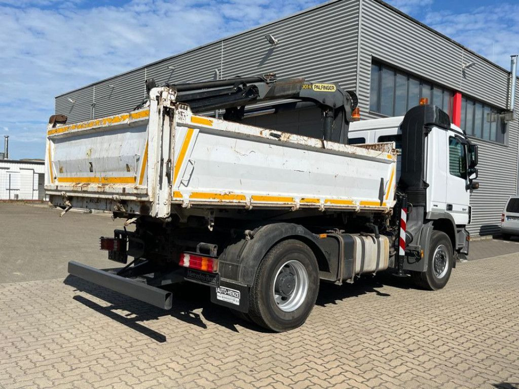 Mercedes-Benz Actros 1841 K 2-Achs Kipper Kran Funk/2xhydr+Gre - Tipper, Crane truck: picture 4 Mercedes-Benz Actros 1841 K 2-Achs Kipper Kran Funk/2xhydr+Gre - Tipper, Crane truck: picture 4
