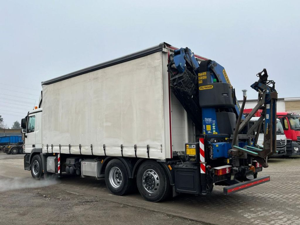 Mercedes-Benz Actros 2541 L6x2 Pritsche Heckkran 34m/to, Jib, - Crane truck, Curtain side truck: picture 4 Mercedes-Benz Actros 2541 L6x2 Pritsche Heckkran 34m/to, Jib, - Crane truck, Curtain side truck: picture 4