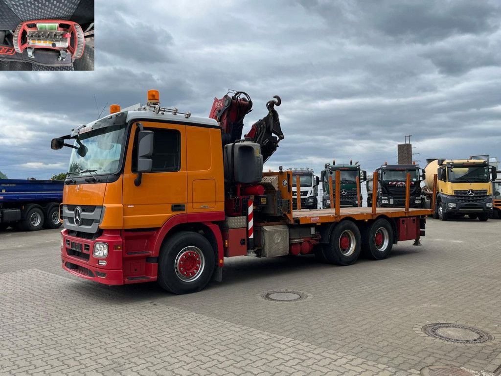 Mercedes-Benz Actros 2646 L 6x4 Pritsche Kran Fassi 450 45m/t Mercedes-Benz Actros 2646 L 6x4 Pritsche Kran Fassi 450 45m/t - Crane truck, Dropside/ Flatbed truck: picture 3 Mercedes-Benz Actros 2646 L 6x4 Pritsche Kran Fassi 450 45m/t Mercedes-Benz Actros 2646 L 6x4 Pritsche Kran Fassi 450 45m/t - Crane truck, Dropside/ Flatbed truck: picture 3