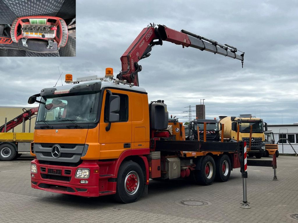 Mercedes-Benz Actros 2646 L 6x4 Pritsche Kran Fassi 450 45m/t Mercedes-Benz Actros 2646 L 6x4 Pritsche Kran Fassi 450 45m/t - Dropside/ Flatbed truck, Crane truck: picture 1 Mercedes-Benz Actros 2646 L 6x4 Pritsche Kran Fassi 450 45m/t Mercedes-Benz Actros 2646 L 6x4 Pritsche Kran Fassi 450 45m/t - Dropside/ Flatbed truck, Crane truck: picture 1