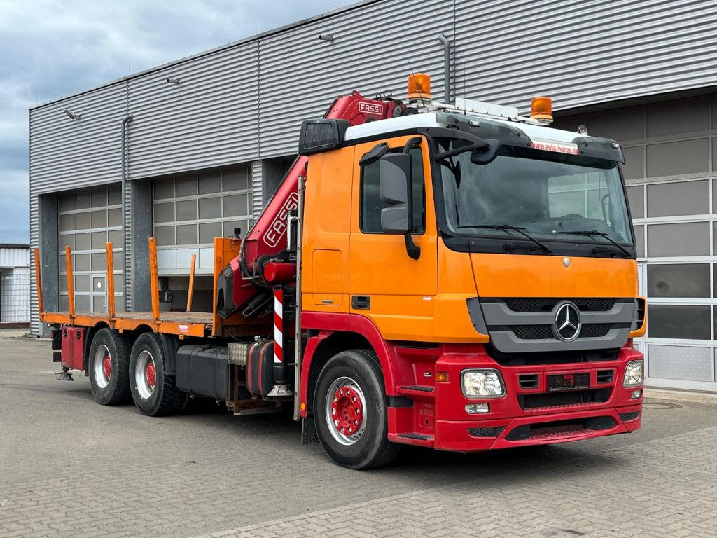 Mercedes-Benz Actros 2646 L 6x4 Pritsche Kran Fassi 450 45m/t Mercedes-Benz Actros 2646 L 6x4 Pritsche Kran Fassi 450 45m/t - Dropside/ Flatbed truck, Crane truck: picture 2 Mercedes-Benz Actros 2646 L 6x4 Pritsche Kran Fassi 450 45m/t Mercedes-Benz Actros 2646 L 6x4 Pritsche Kran Fassi 450 45m/t - Dropside/ Flatbed truck, Crane truck: picture 2
