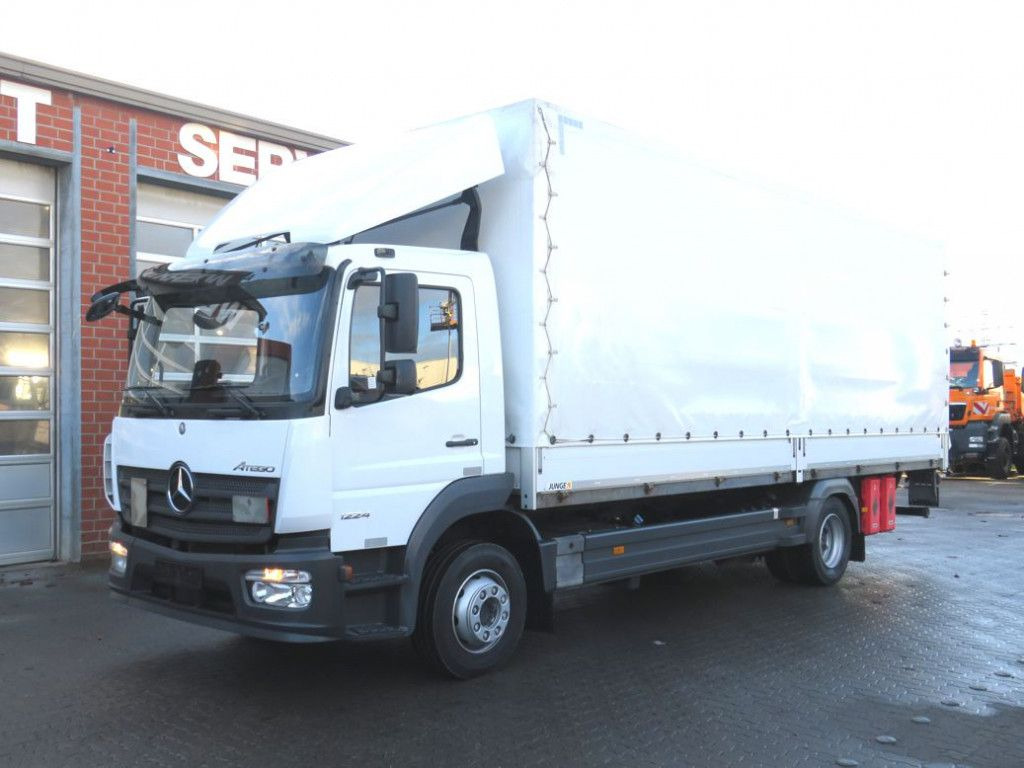 Mercedes-Benz Atego 1224 L Pritsche LBW LBW 1.5to - Dropside/ Flatbed truck: picture 1 Mercedes-Benz Atego 1224 L Pritsche LBW LBW 1.5to - Dropside/ Flatbed truck: picture 1