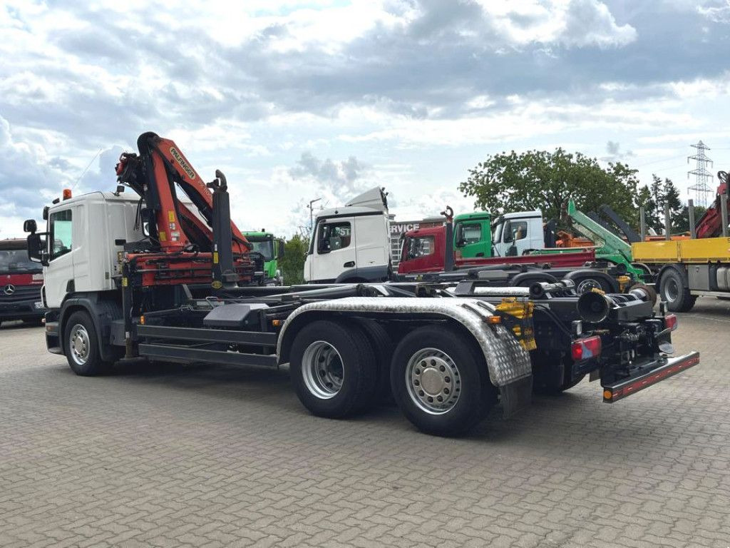 Scania P 360 6x2 Abrollkipper mit Kran Lift/Lenkachse Scania P 360 6x2 Abrollkipper mit Kran Lift/Lenkachse - Hook lift truck, Crane truck: picture 4 Scania P 360 6x2 Abrollkipper mit Kran Lift/Lenkachse Scania P 360 6x2 Abrollkipper mit Kran Lift/Lenkachse - Hook lift truck, Crane truck: picture 4