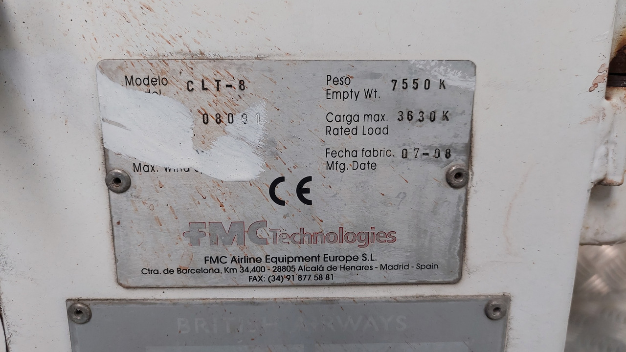 CLT-8 FMC Speedloader - Aircraft cargo loader: picture 4 CLT-8 FMC Speedloader - Aircraft cargo loader: picture 4