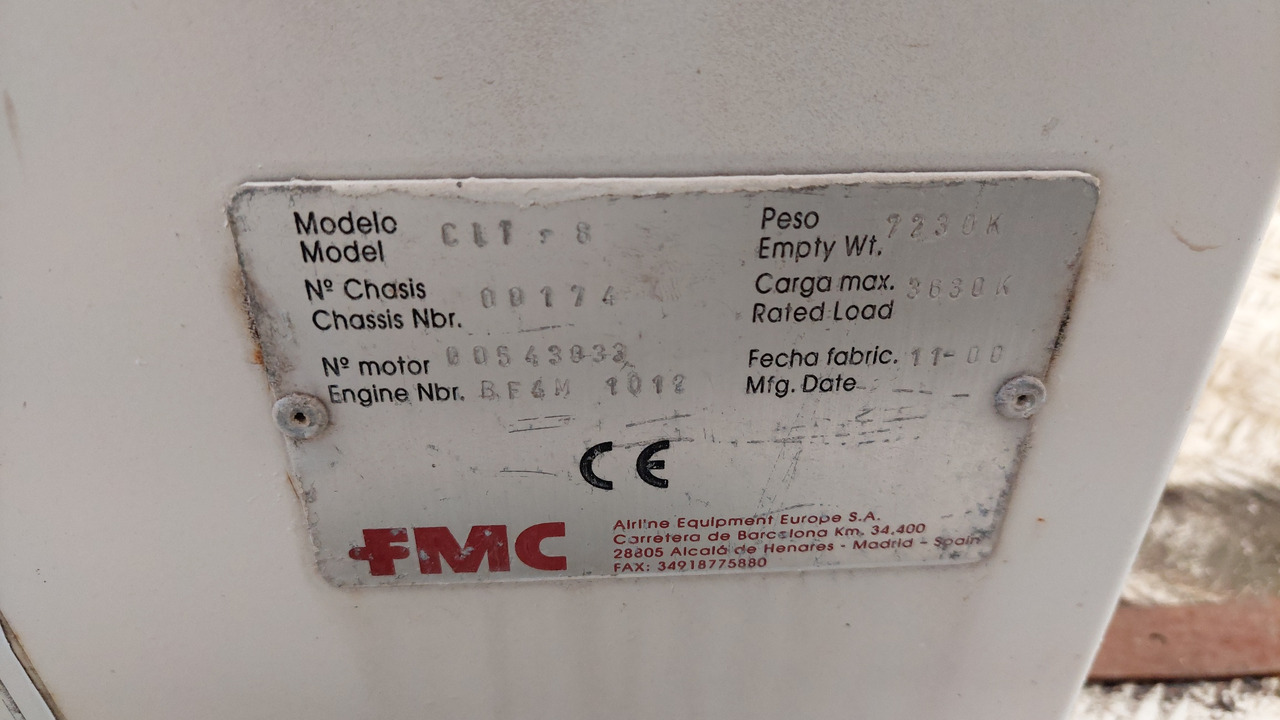 CLT-8 speedloader FMC - Aircraft cargo loader: picture 2 CLT-8 speedloader FMC - Aircraft cargo loader: picture 2