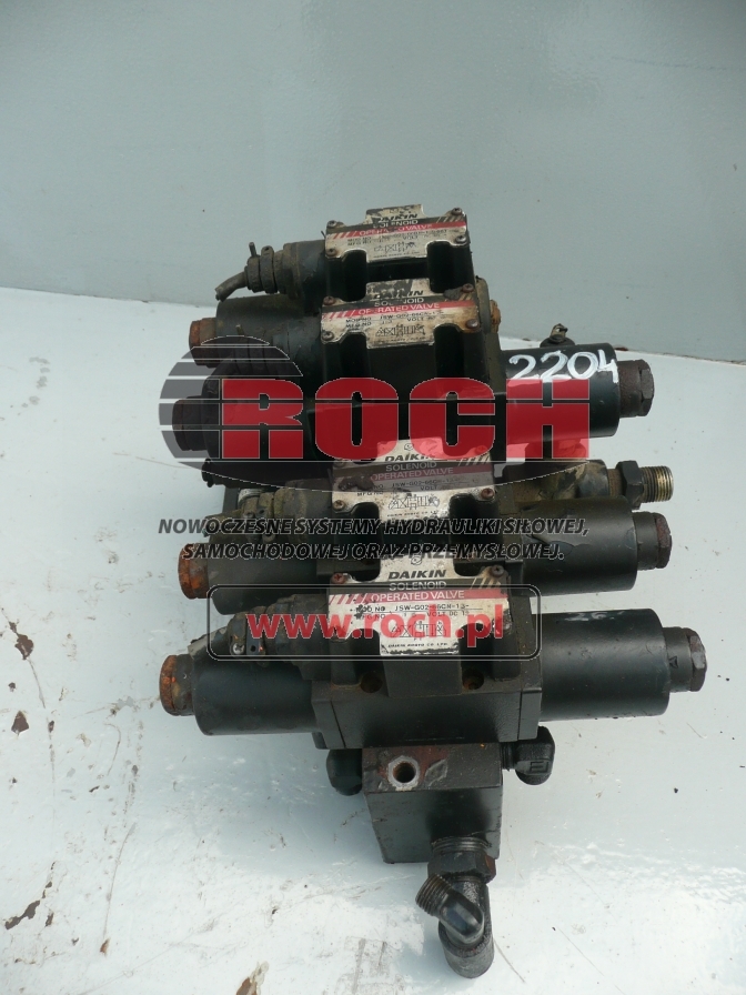 DAIKIN SUNDSTRAND MR-02P-2-1 MFG: M14 + JSW-G02-66CN-13-VOLT DC 12 + JSW-G02-66BN-13-66T VOLT DC 12 - Hydraulic valve for Construction machinery: picture 1 DAIKIN SUNDSTRAND MR-02P-2-1 MFG: M14 + JSW-G02-66CN-13-VOLT DC 12 + JSW-G02-66BN-13-66T VOLT DC 12 - Hydraulic valve for Construction machinery: picture 1