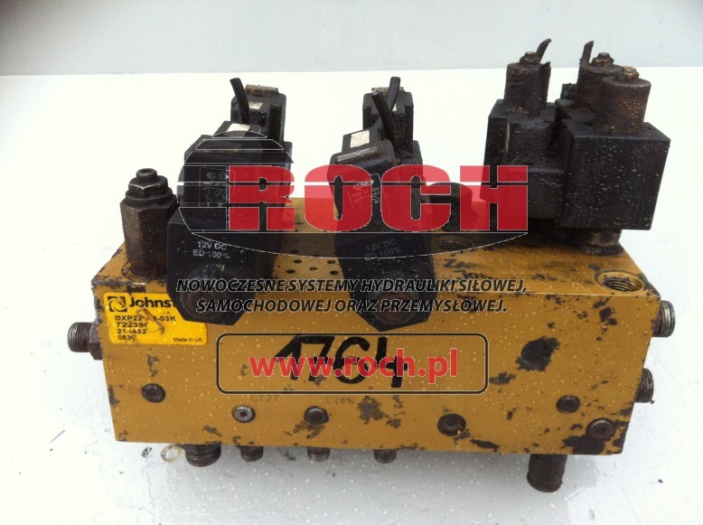 JOHNSTON DXP22199-03K 722390 214432 0836 + LC R933000818 L5410B2010B01BJ + CEWKA 12VDC ED100% + CEWKI C16H12/19 - Hydraulic valve for Road sweeper: picture 1 JOHNSTON DXP22199-03K 722390 214432 0836 + LC R933000818 L5410B2010B01BJ + CEWKA 12VDC ED100% + CEWKI C16H12/19 - Hydraulic valve for Road sweeper: picture 1