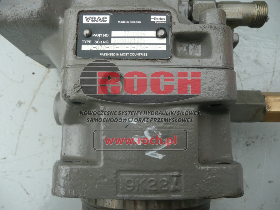 VOAC PARKER F12-030-MF-IH-Z-236-000-0 3799864 - Hydraulic motor: picture 2 VOAC PARKER F12-030-MF-IH-Z-236-000-0 3799864 - Hydraulic motor: picture 2