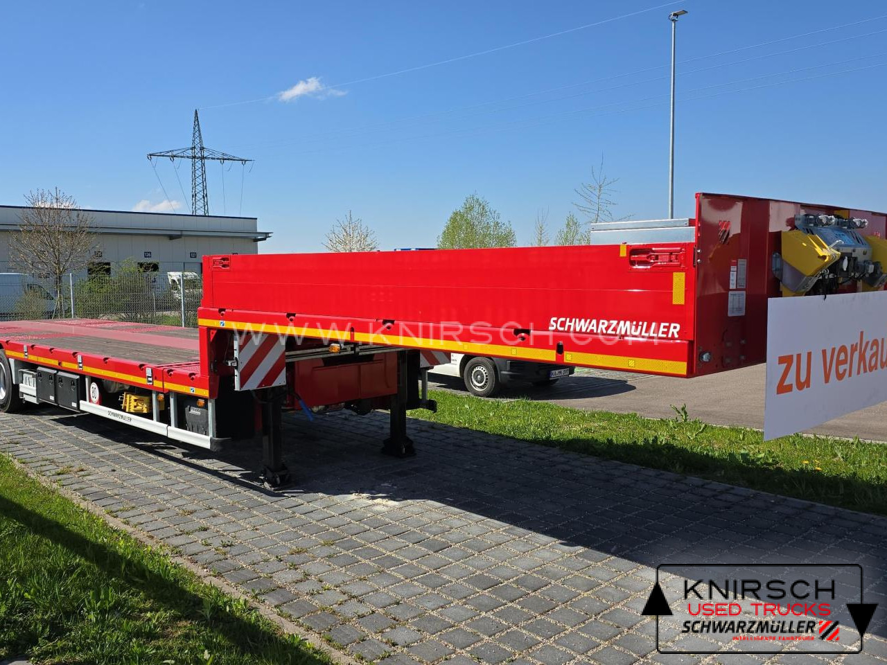 SCHWARZMUELLER Tieflader ausziehbar gelenkt - Low loader semi-trailer: picture 1 SCHWARZMUELLER Tieflader ausziehbar gelenkt - Low loader semi-trailer: picture 1