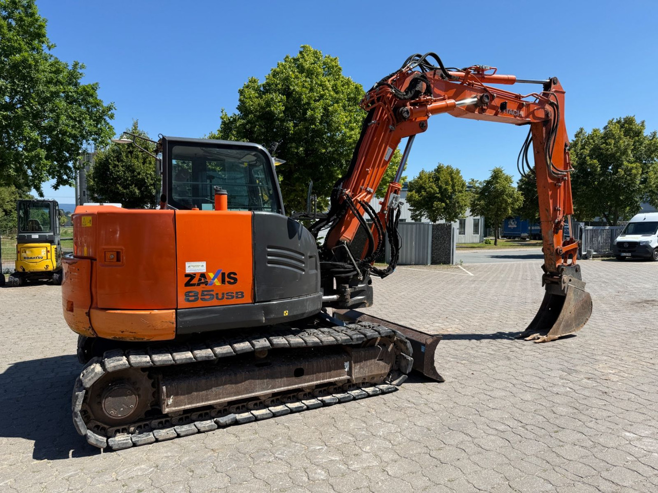 Hitachi ZX 85 USB-5A, Bj 17, 5190 BH, hydr. VA, MS08, TL - Mini excavator: picture 2 Hitachi ZX 85 USB-5A, Bj 17, 5190 BH, hydr. VA, MS08, TL - Mini excavator: picture 2