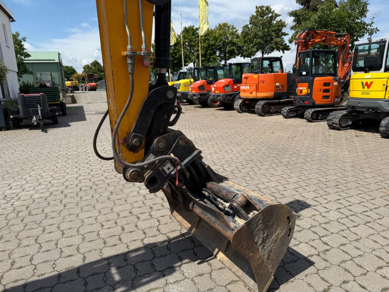 Terex TW 110, Bj 14, 2265 BH, VA, SWE, 4 TL, 1 GLV - Wheel excavator: picture 5 Terex TW 110, Bj 14, 2265 BH, VA, SWE, 4 TL, 1 GLV - Wheel excavator: picture 5