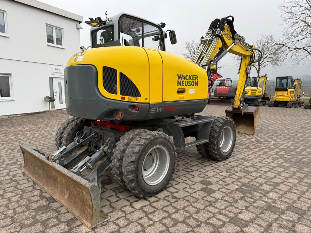 Wacker EW 100, Bj 20, 2050 BH, VA, HS08, TL - Wheel excavator: picture 4 Wacker EW 100, Bj 20, 2050 BH, VA, HS08, TL - Wheel excavator: picture 4