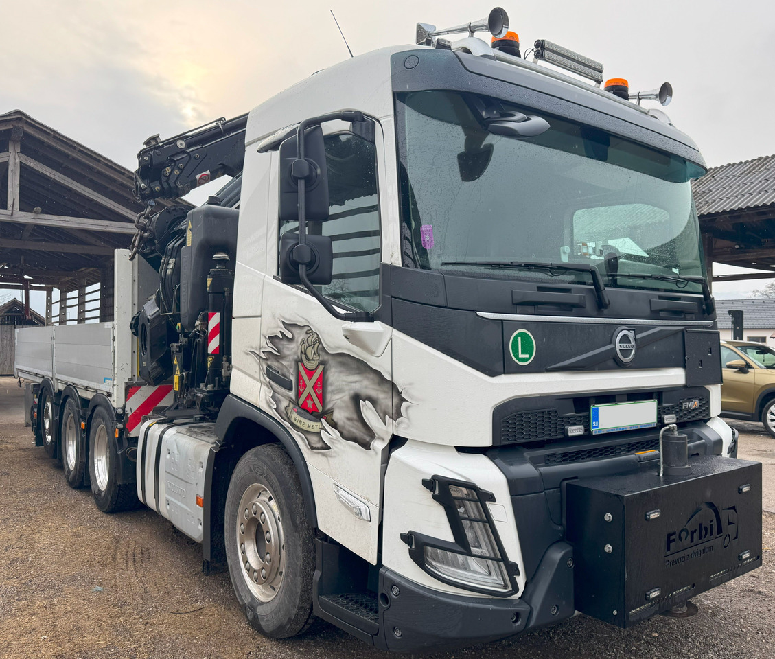 VOLVO Hiab Palfinger Fassi F710-6 JIB-4 - Crane truck: picture 2 VOLVO Hiab Palfinger Fassi F710-6 JIB-4 - Crane truck: picture 2