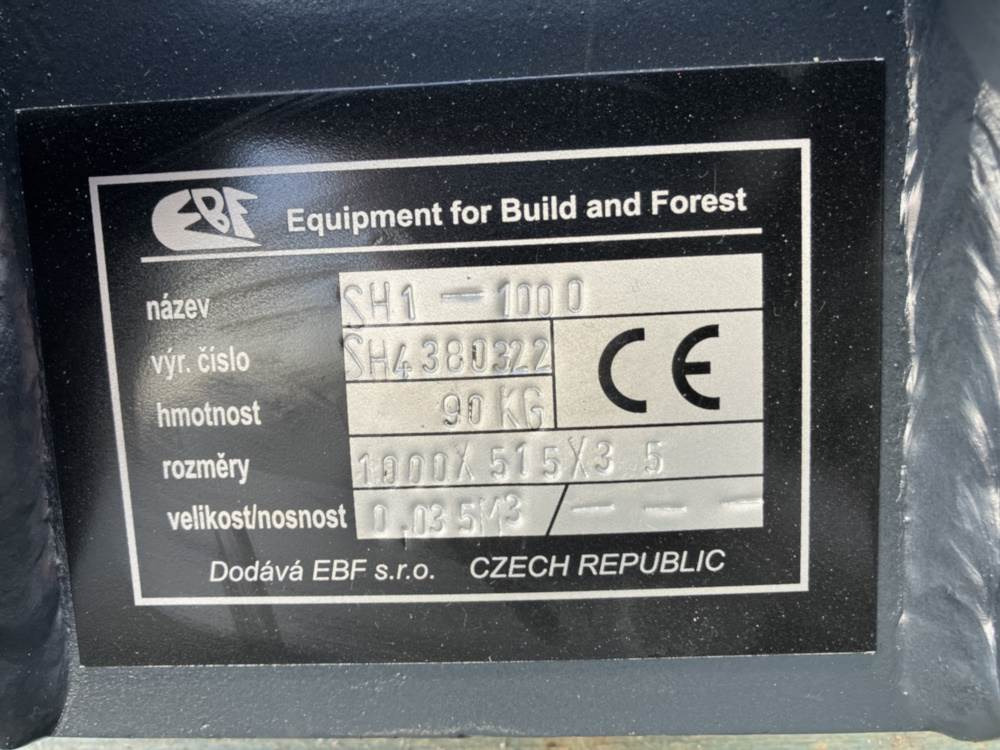 EBF Böschungslöffel schwenkbar - Festanbau - Backhoe loader: picture 4 EBF Böschungslöffel schwenkbar - Festanbau - Backhoe loader: picture 4