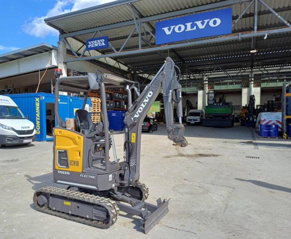 Volvo JECR18E Electric - Mini excavator: picture 1 Volvo JECR18E Electric - Mini excavator: picture 1