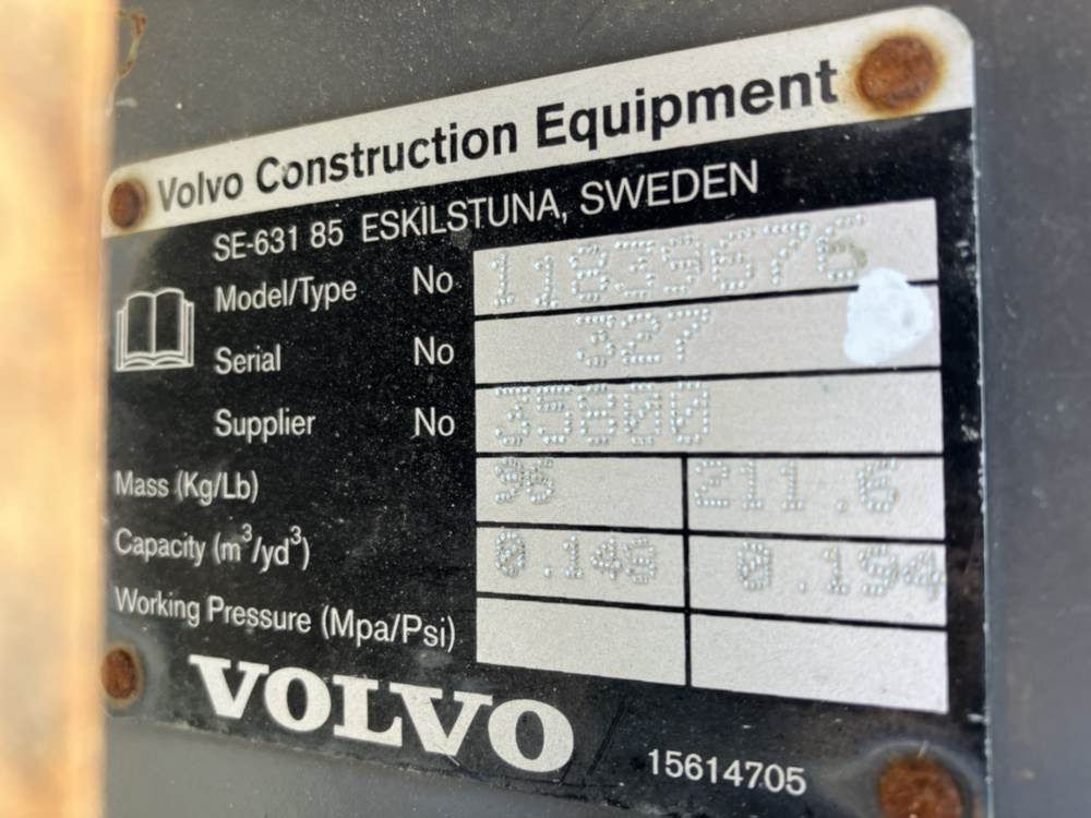 Volvo Tieflöffel mit Zähnen - Backhoe loader: picture 5 Volvo Tieflöffel mit Zähnen - Backhoe loader: picture 5