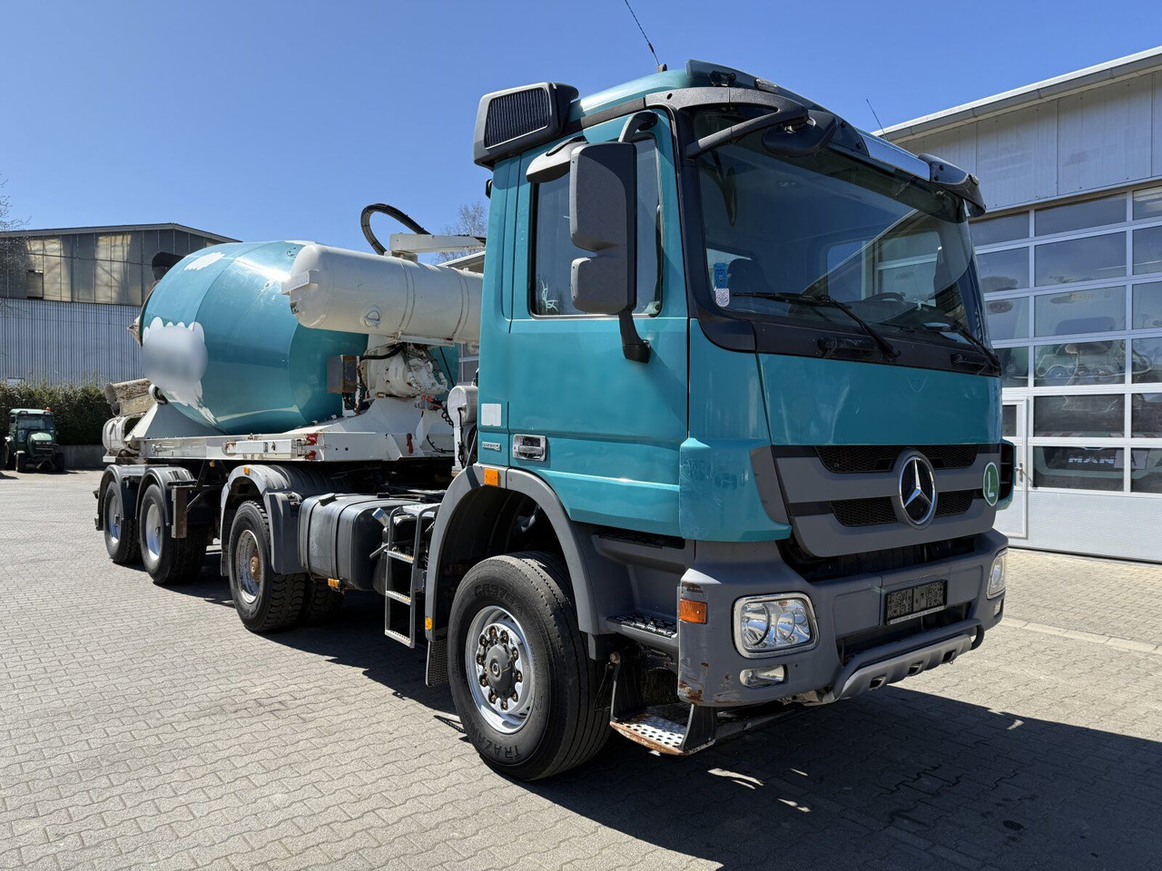 HTM 1004 3 Achse Betonmischer Auflieger - Concrete mixer semi-trailer: picture 2 HTM 1004 3 Achse Betonmischer Auflieger - Concrete mixer semi-trailer: picture 2