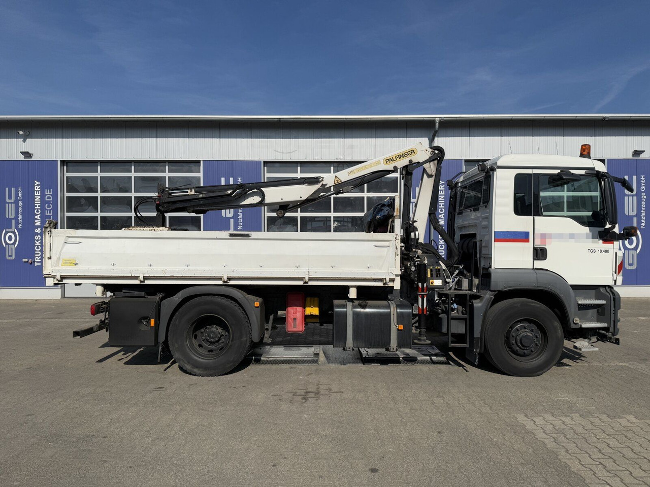 MAN TGS 18.480 4x4H Winter. Kipper Kran PALFINGER 12 - Crane truck: picture 3 MAN TGS 18.480 4x4H Winter. Kipper Kran PALFINGER 12 - Crane truck: picture 3