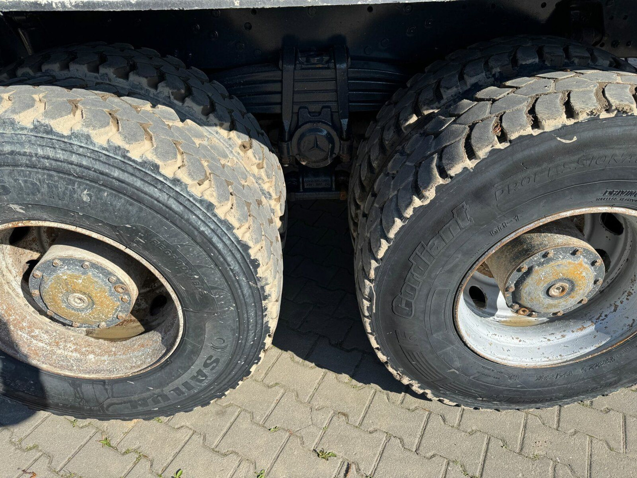 Tipper Mercedes-Benz ACTROS 4144 8x8 EURO4 DSK Meiller: picture 18