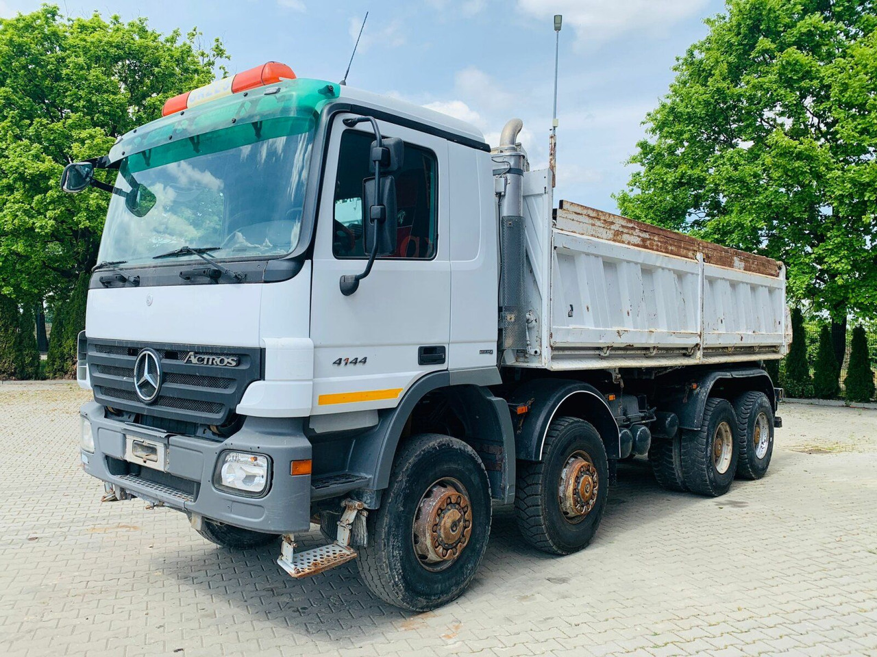 Tipper Mercedes-Benz ACTROS 4144 8x8 EURO4 DSK Meiller: picture 7