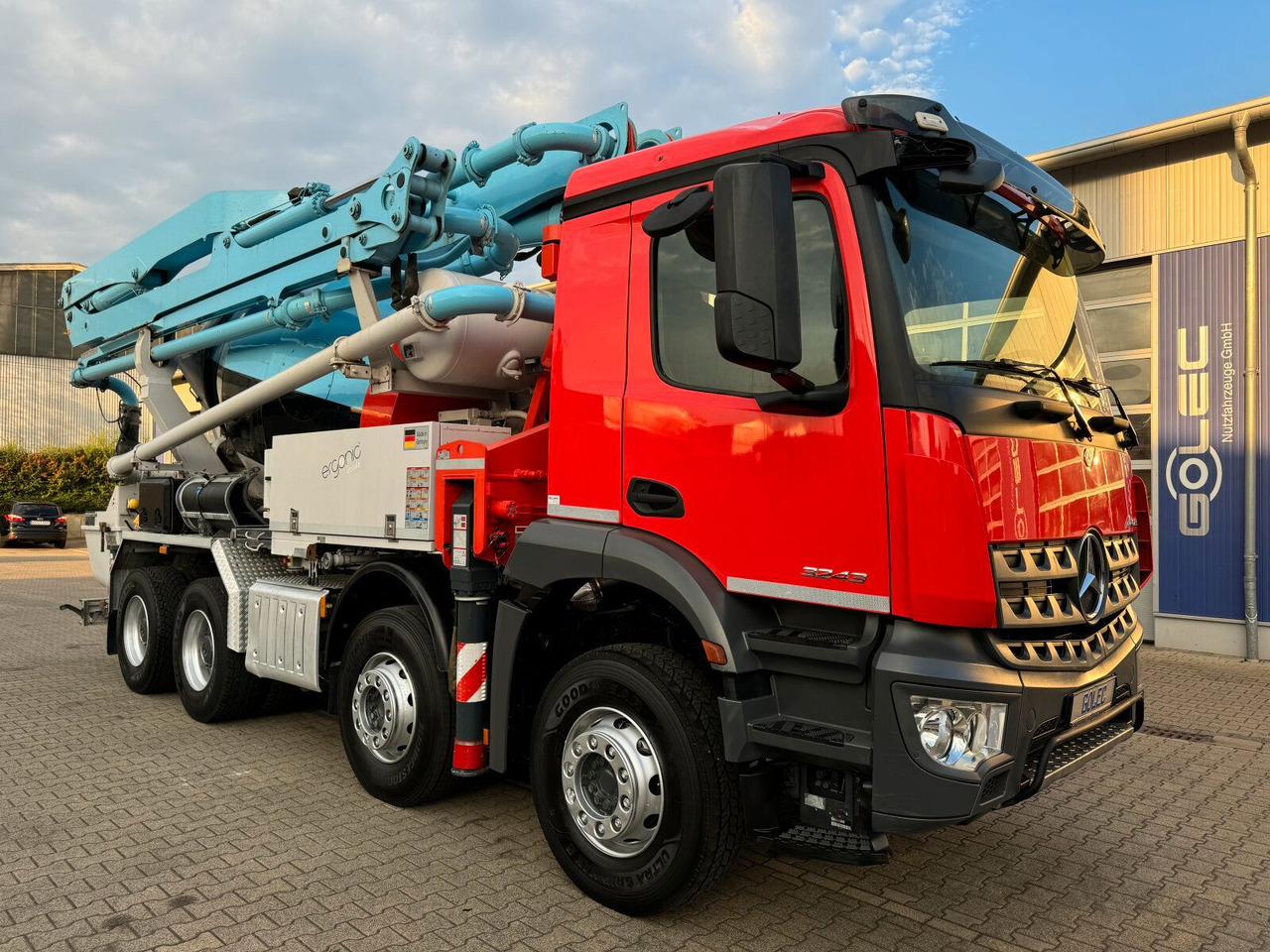 Mercedes-Benz AROCS 3243 8x4 Euro 6 Pumi Putzmeister TMM 24-3 - Concrete mixer truck: picture 1 Mercedes-Benz AROCS 3243 8x4 Euro 6 Pumi Putzmeister TMM 24-3 - Concrete mixer truck: picture 1