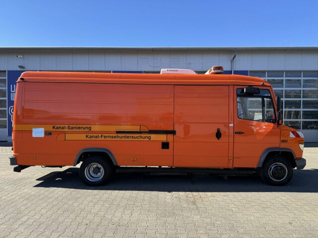 Vacuum truck Mercedes-Benz Vario 614D TV Inspektionsanl RCA RAUSCH ELKA 600: picture 9