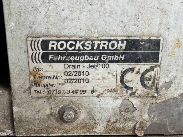 Vacuum truck Mercedes-Benz Vario 818D Kanalreiniger Rockstroh Drain Jet 100: picture 15