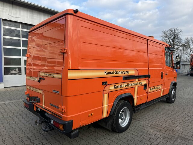 Vacuum truck Mercedes-Benz Vario 818D Kanalreiniger Rockstroh Drain Jet 100: picture 11