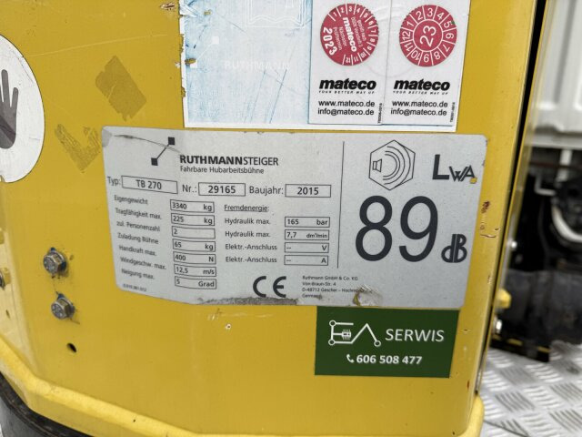 Nissan Cabstar 4x2 Ruthmann Steiger TB 270 - Truck mounted aerial platform: picture 4 Nissan Cabstar 4x2 Ruthmann Steiger TB 270 - Truck mounted aerial platform: picture 4