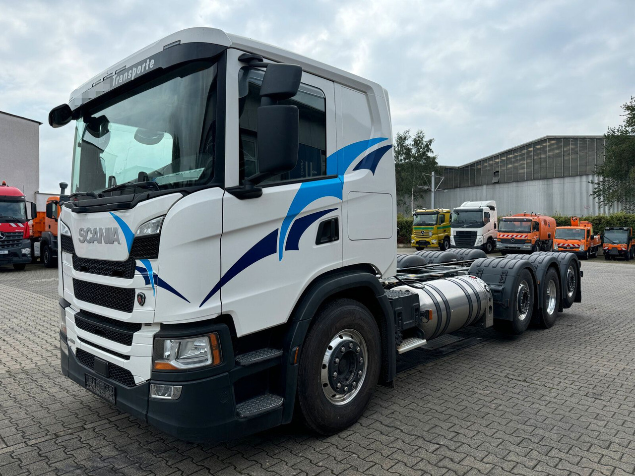 Scania G 410 B8x2*6 NB LNG Fahrgestell Nebenantrieb - Tanker truck, Crane truck: picture 2 Scania G 410 B8x2*6 NB LNG Fahrgestell Nebenantrieb - Tanker truck, Crane truck: picture 2