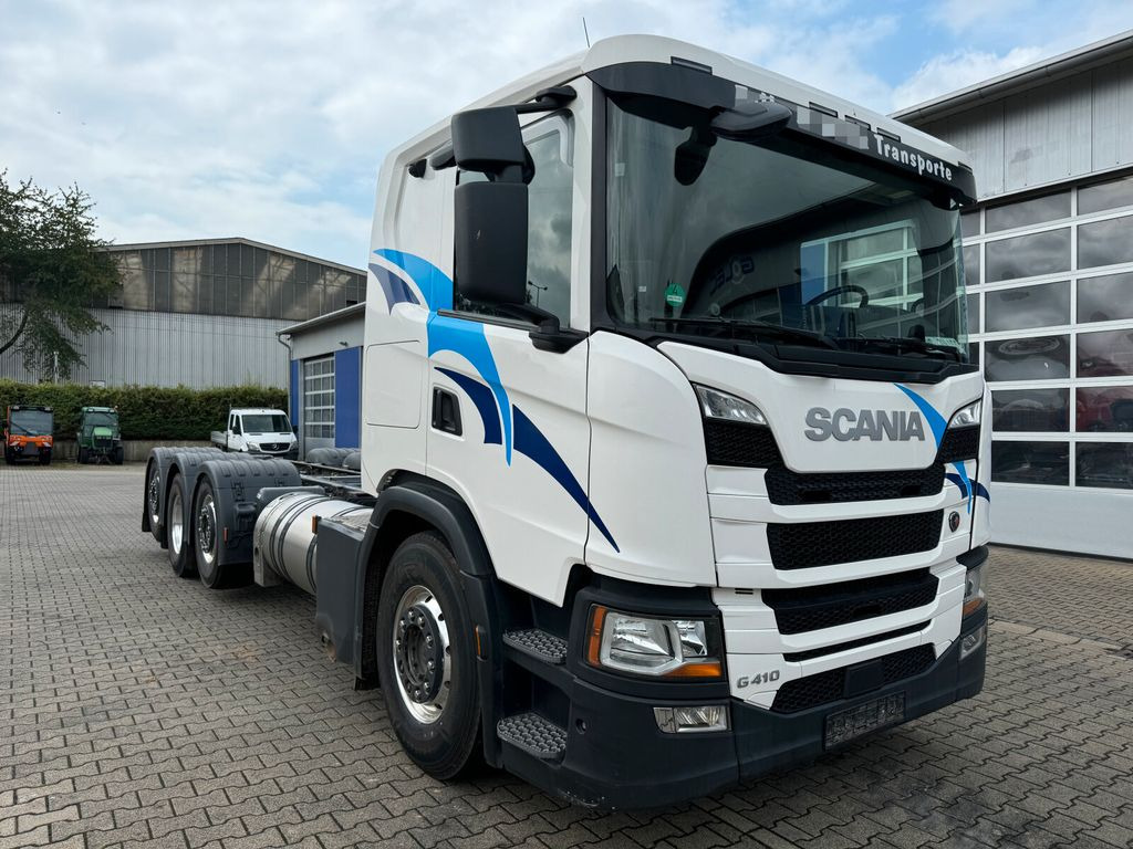 Scania G 410 B8x2*6 NB LNG Fahrgestell Nebenantrieb - Tanker truck, Crane truck: picture 1 Scania G 410 B8x2*6 NB LNG Fahrgestell Nebenantrieb - Tanker truck, Crane truck: picture 1