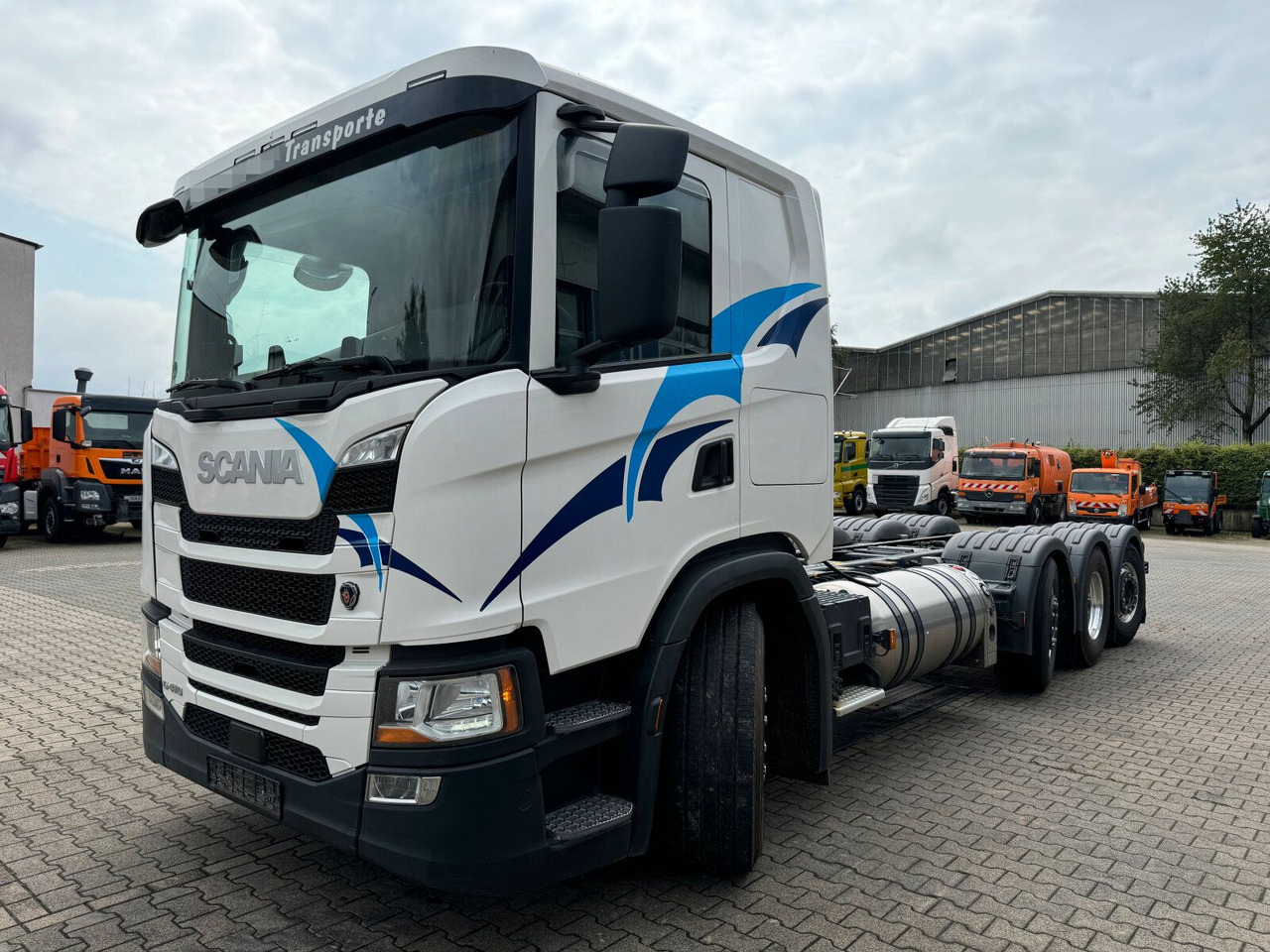 Scania G 410 B8x2*6 NB LNG Fahrgestell Nebenantrieb - Tanker truck, Crane truck: picture 3 Scania G 410 B8x2*6 NB LNG Fahrgestell Nebenantrieb - Tanker truck, Crane truck: picture 3