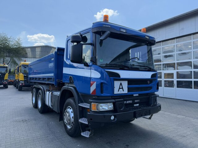 Scania P 450 6x4 Dreiseitenkipper DAUTEL - Tipper: picture 1 Scania P 450 6x4 Dreiseitenkipper DAUTEL - Tipper: picture 1
