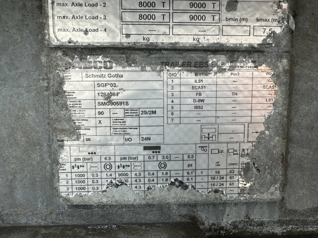 Schmitz Cargobull Cargobull Gotha Thermo Kippauflieger 3 ACHS - Tipper semi-trailer: picture 2 Schmitz Cargobull Cargobull Gotha Thermo Kippauflieger 3 ACHS - Tipper semi-trailer: picture 2