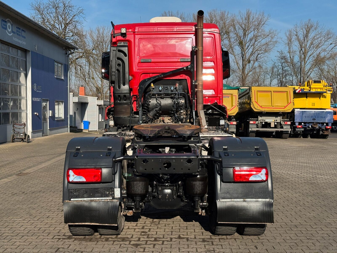 MAN TGS 18.510 4x4 SZM - Kipphyd. Blatt Luft Pritard - Tractor unit: picture 5 MAN TGS 18.510 4x4 SZM - Kipphyd. Blatt Luft Pritard - Tractor unit: picture 5