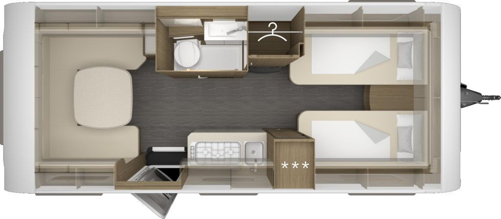 Tabbert Cazadora 550 E 2,3 Alde Warmwasserheizung - Caravan: picture 2 Tabbert Cazadora 550 E 2,3 Alde Warmwasserheizung - Caravan: picture 2
