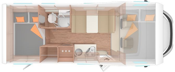Weinsberg CaraHome 650 DG Viel Ausstattung. - Alcove motorhome: picture 2 Weinsberg CaraHome 650 DG Viel Ausstattung. - Alcove motorhome: picture 2