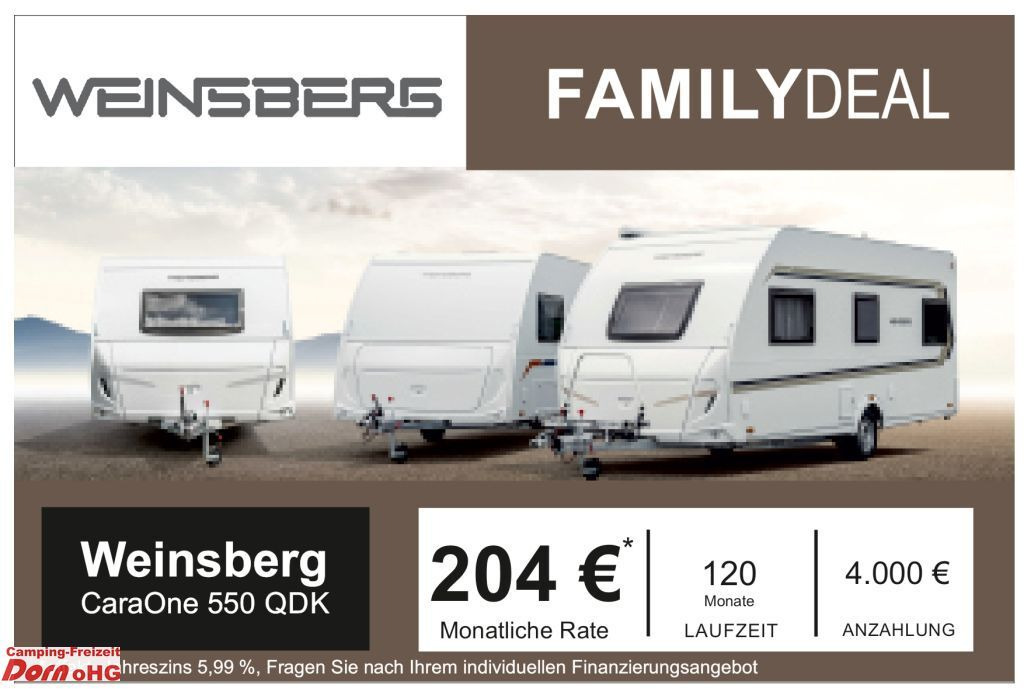 Weinsberg CaraOne 550 QDK Deckenschränke Weinsberg CaraOne 550 QDK Deckenschränke - Caravan: picture 1 Weinsberg CaraOne 550 QDK Deckenschränke Weinsberg CaraOne 550 QDK Deckenschränke - Caravan: picture 1