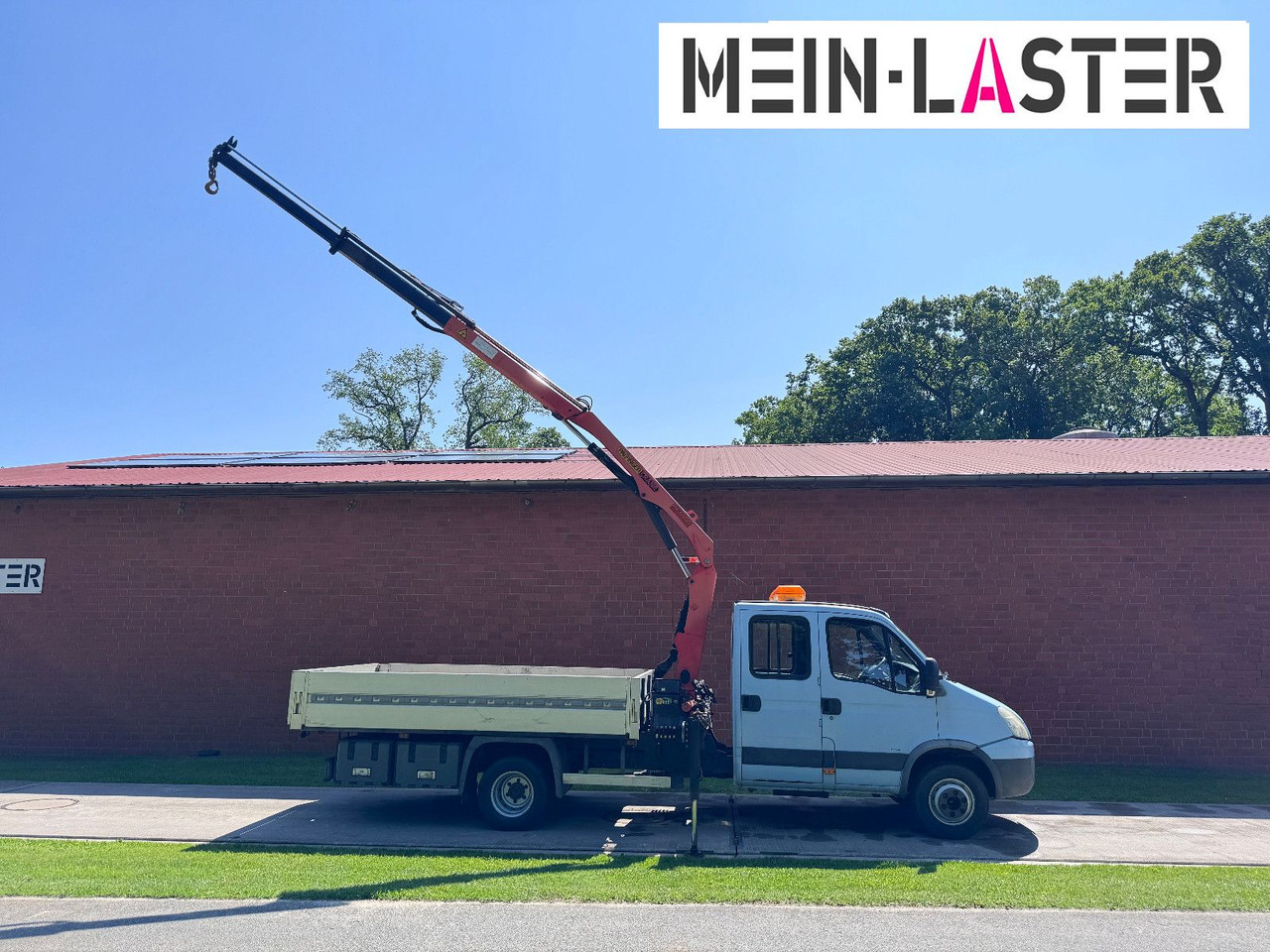 Iveco 65C180 3.0d Palfinger PK 6500 7 Sitzer - Open body delivery van, Crew cab van: picture 3 Iveco 65C180 3.0d Palfinger PK 6500 7 Sitzer - Open body delivery van, Crew cab van: picture 3