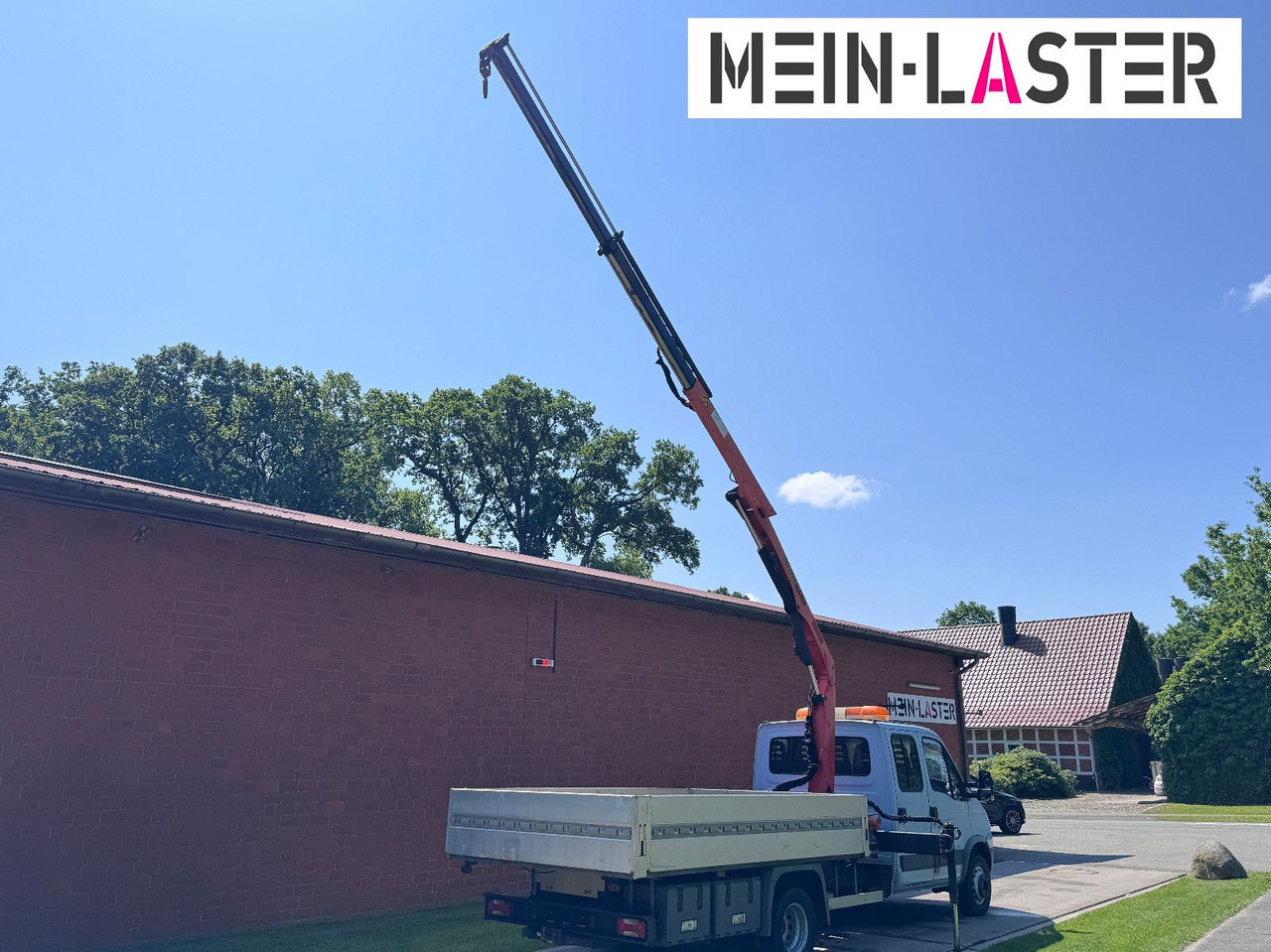 Iveco 65C180 3.0d Palfinger PK 6500 7 Sitzer - Open body delivery van, Crew cab van: picture 5 Iveco 65C180 3.0d Palfinger PK 6500 7 Sitzer - Open body delivery van, Crew cab van: picture 5