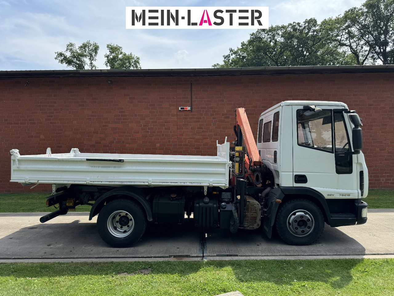 Iveco ML75E16 3 S-Kipper Kran PK 9,4m-550 kg Greifer - Tipper van: picture 5 Iveco ML75E16 3 S-Kipper Kran PK 9,4m-550 kg Greifer - Tipper van: picture 5