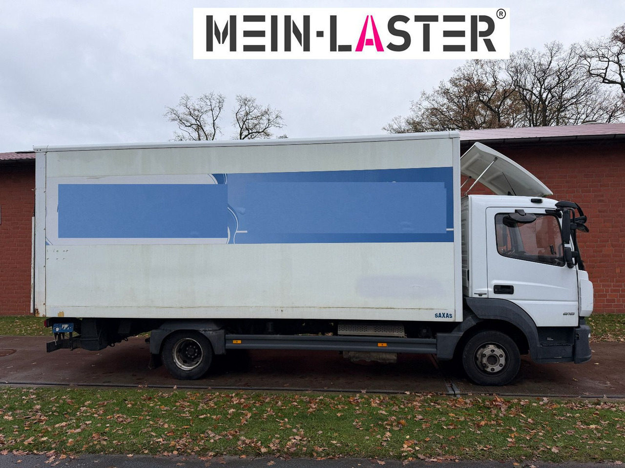 Mercedes-Benz Atego 816 LBW AHK 3 Sitzer - Closed box van: picture 4 Mercedes-Benz Atego 816 LBW AHK 3 Sitzer - Closed box van: picture 4