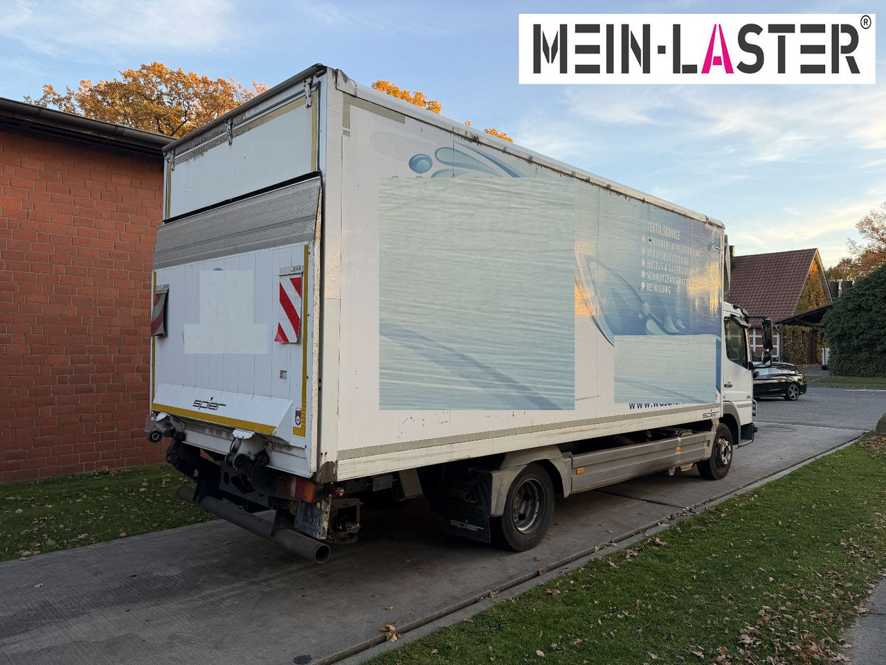 Mercedes-Benz Atego 816 LBW Klima 3 Sitzer - Closed box van: picture 4 Mercedes-Benz Atego 816 LBW Klima 3 Sitzer - Closed box van: picture 4