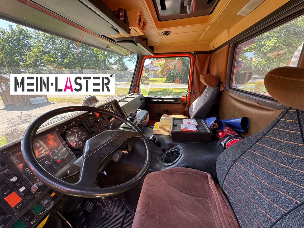 Vacuum truck Scania 112 6x4 Saug Spül Kombi Kaiser Top Zustand 6x4: picture 12